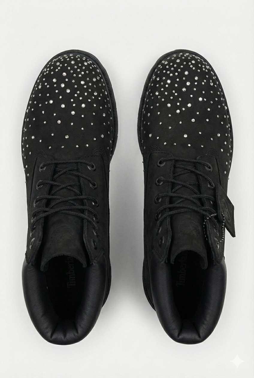 Timberland Premium Black Pearls Custom