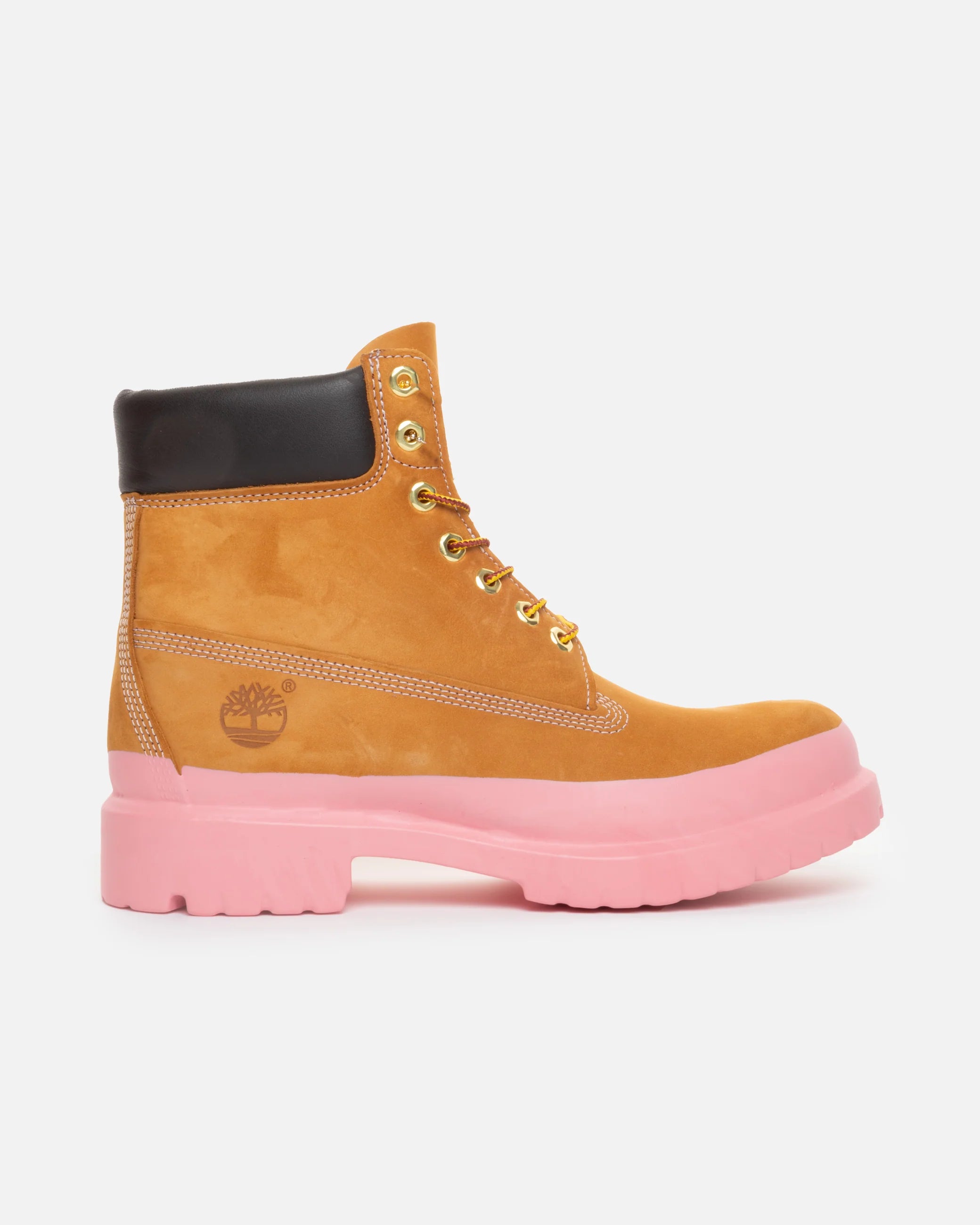 Timberland Premium Beige Pink Dye Sole