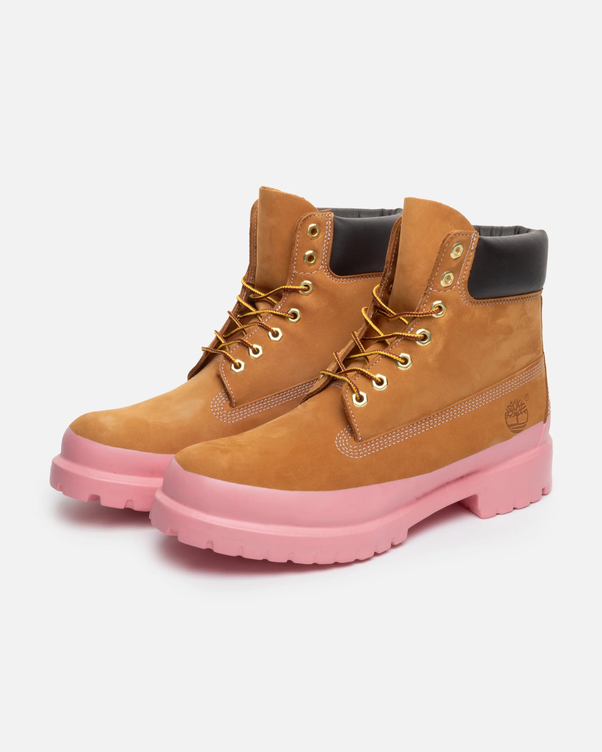 Timberland Premium Beige Pink Dye Sole